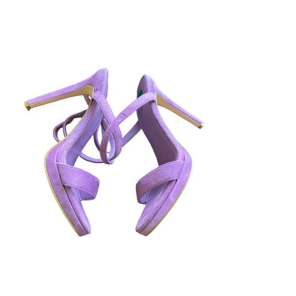 Ankle Wrap Heels By Guess Suede Women's 7.5‎ *NWT - Picture 5 of 7